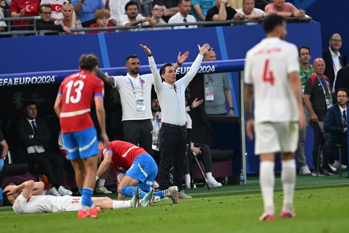 EURO 2024 Türkiye - Çekya maçından kareler