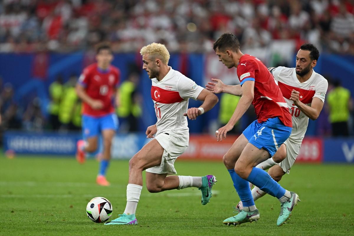 EURO 2024 Türkiye - Çekya maçından kareler