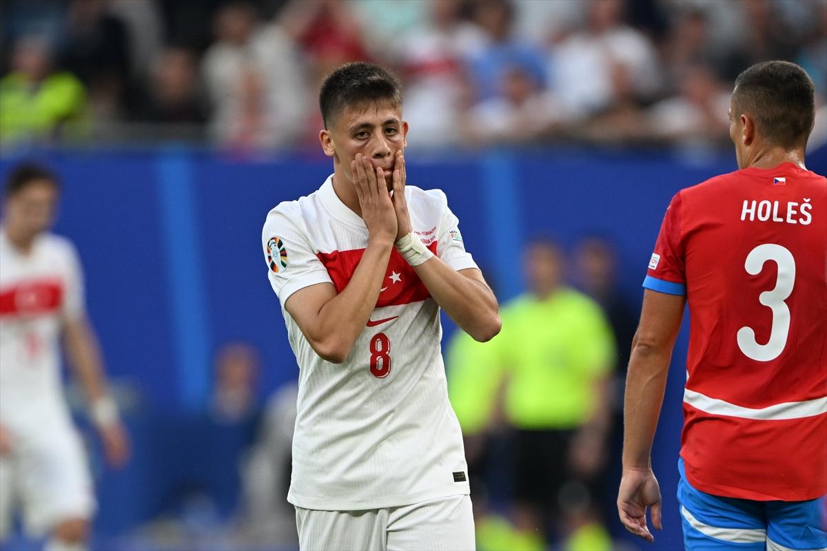 EURO 2024 Türkiye - Çekya maçından kareler