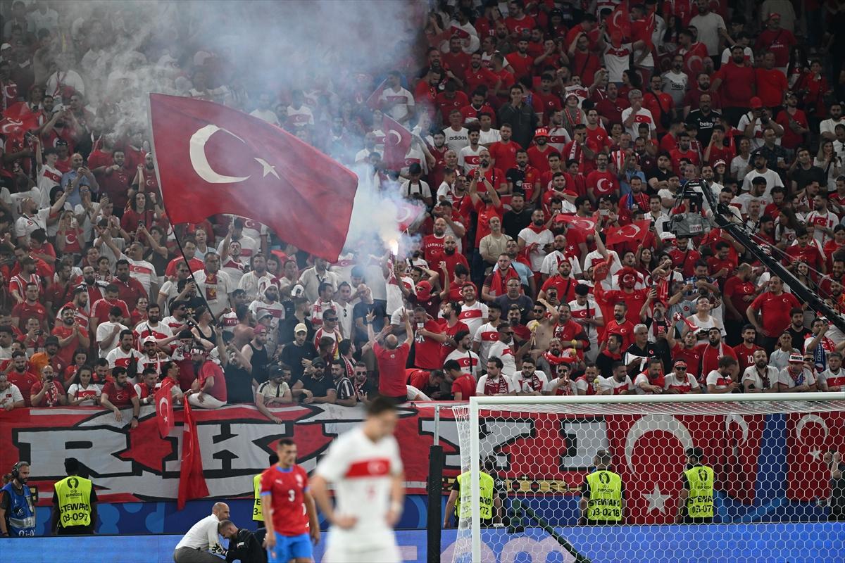 EURO 2024 Türkiye - Çekya maçından kareler