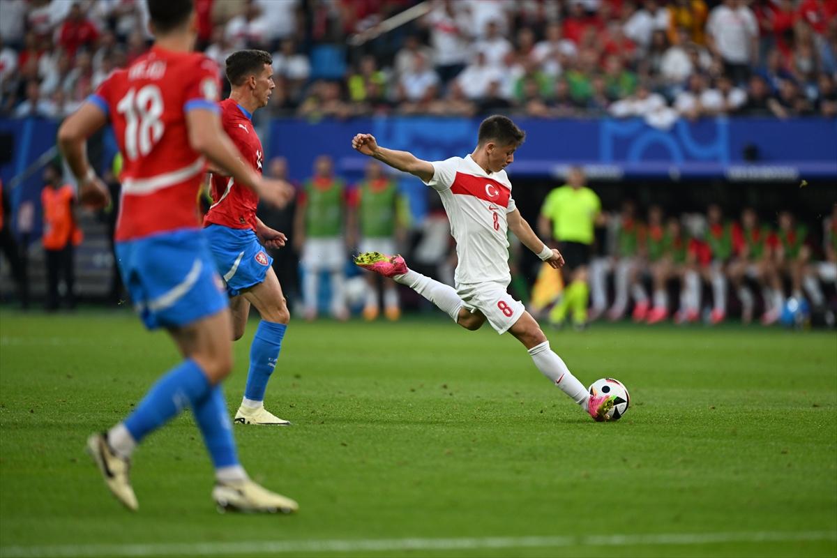 EURO 2024 Türkiye - Çekya maçından kareler