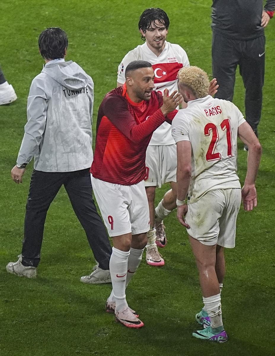 EURO 2024 Türkiye - Avusturya maçından kareler