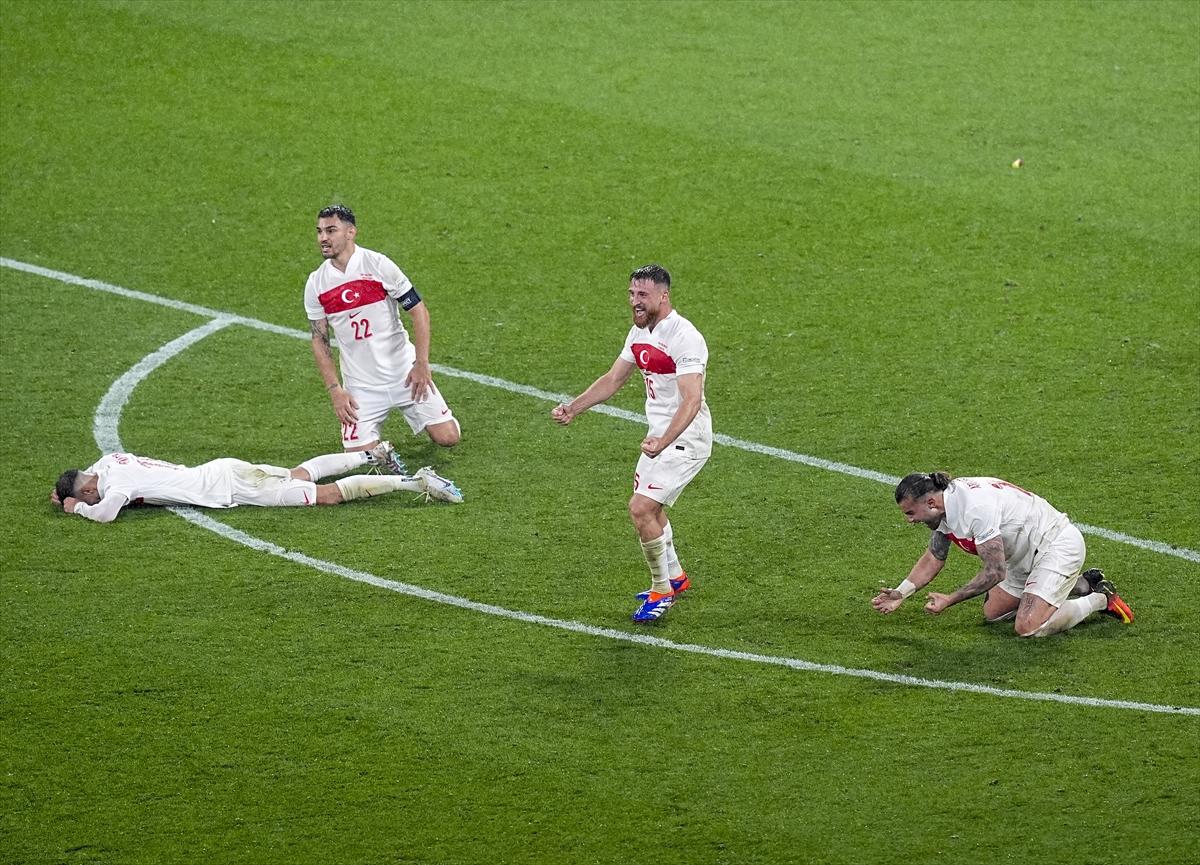 EURO 2024 Türkiye - Avusturya maçından kareler