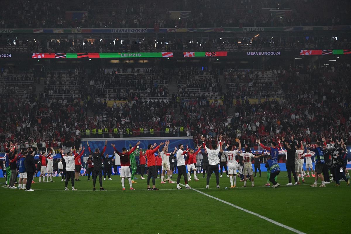 EURO 2024 Türkiye - Avusturya maçından kareler