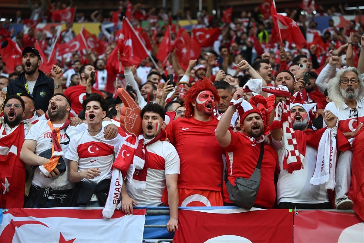 EURO 2024 Türkiye - Avusturya maçından kareler