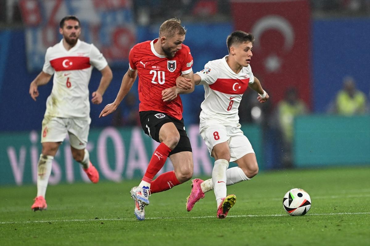 EURO 2024 Türkiye - Avusturya maçından kareler