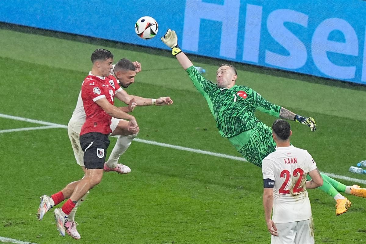 EURO 2024 Türkiye - Avusturya maçından kareler
