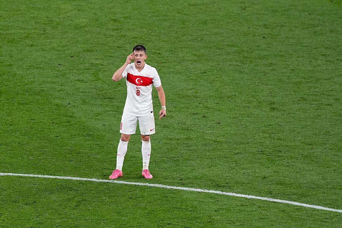 EURO 2024 Türkiye - Avusturya maçından kareler