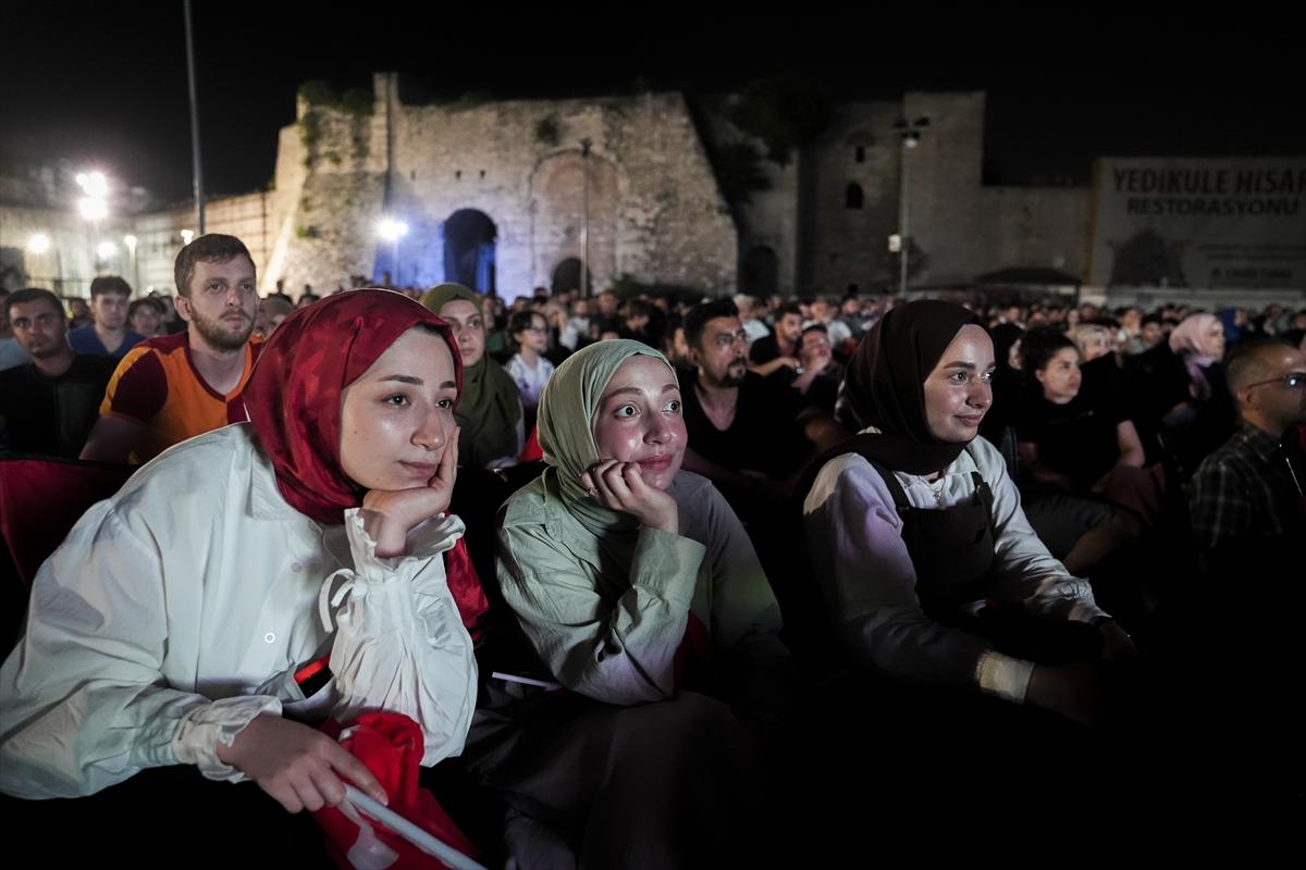 Türkiye - Avusturya maçına yoğun ilgi! Ülkemizde dev ekranlar kuruldu