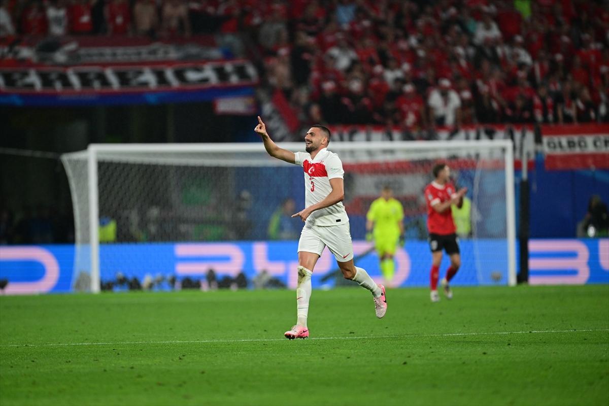 EURO 2024 Türkiye - Avusturya maçından kareler