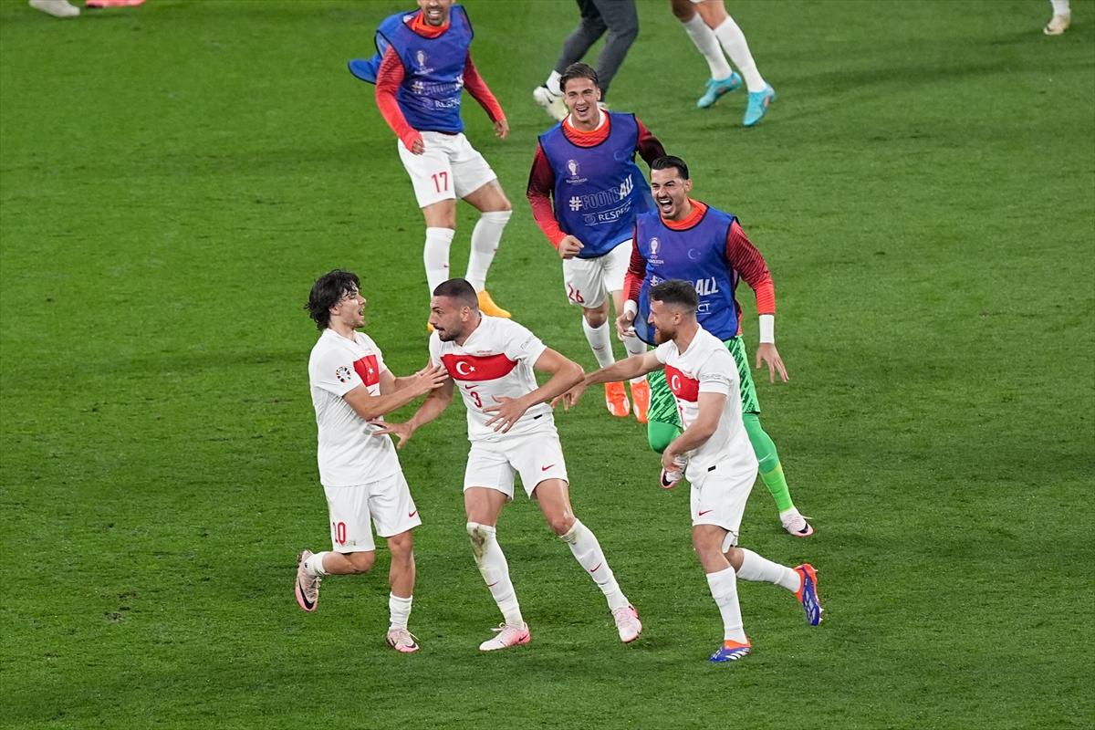 EURO 2024 Türkiye - Avusturya maçından kareler