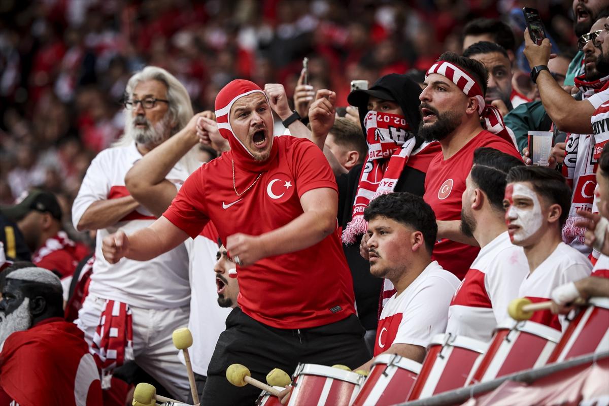 EURO 2024 Türkiye - Avusturya maçından kareler