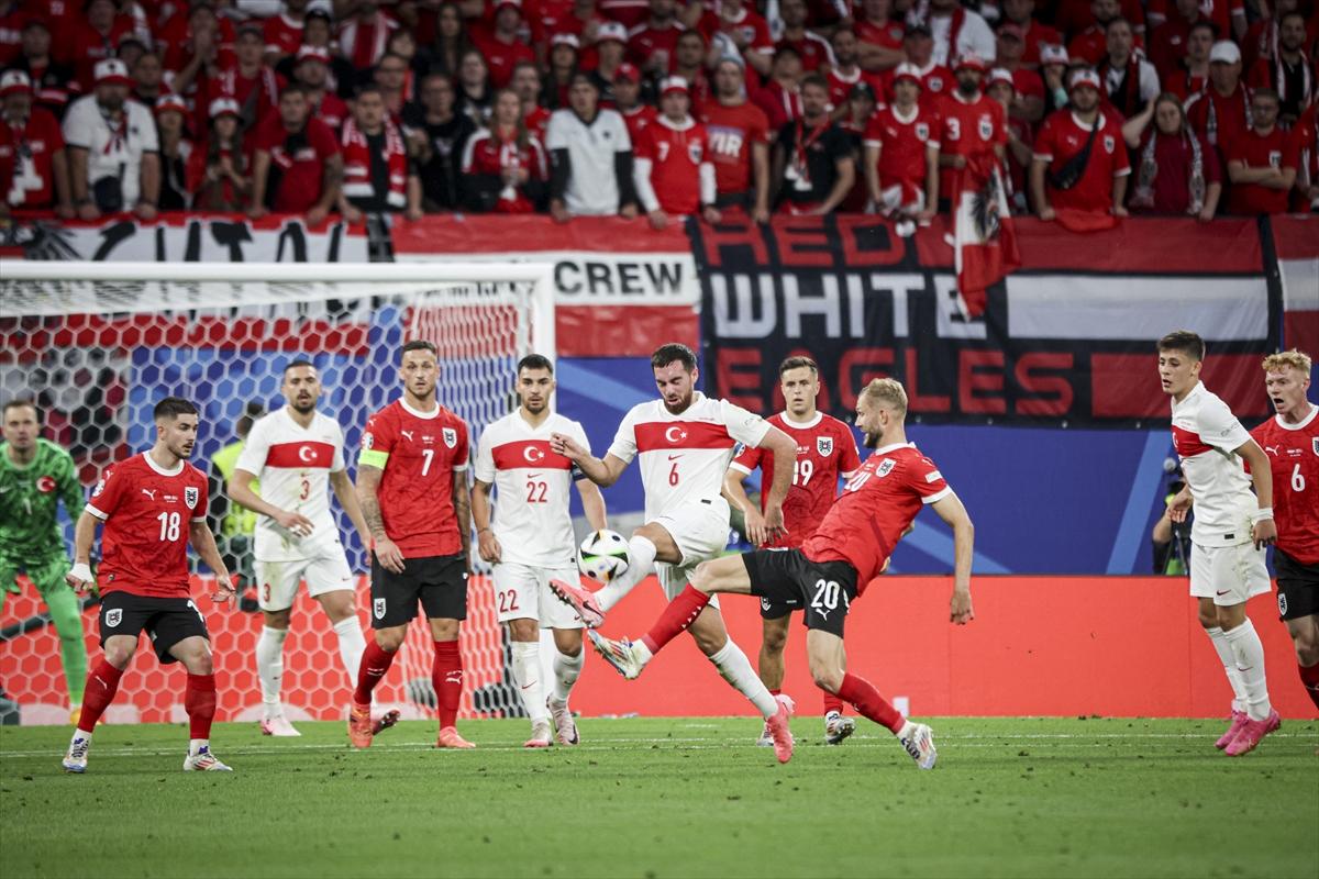 EURO 2024 Türkiye - Avusturya maçından kareler