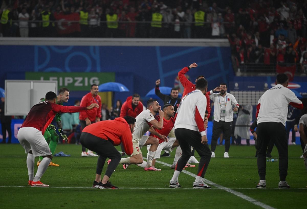 EURO 2024 Türkiye - Avusturya maçından kareler