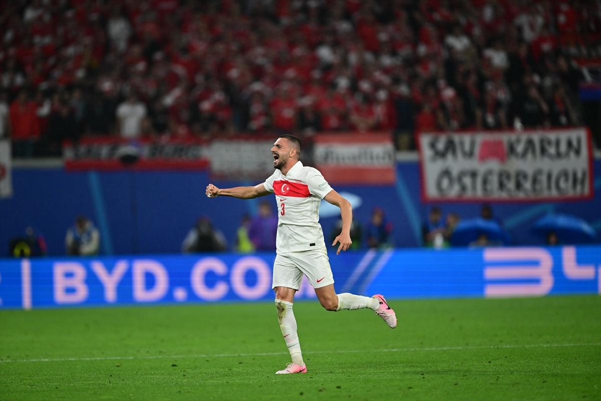 EURO 2024 Türkiye - Avusturya maçından kareler