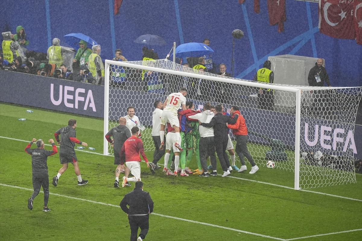 EURO 2024 Türkiye - Avusturya maçından kareler