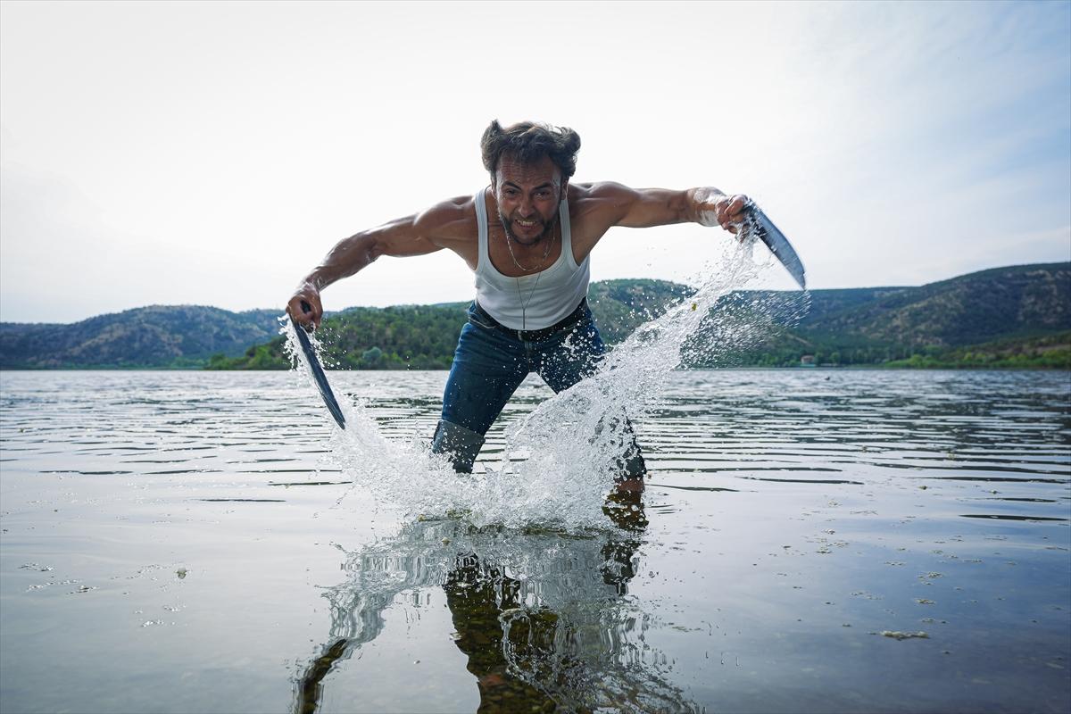 Adanalı Wolverine, pozlarıyla film sahnelerini aratmıyor