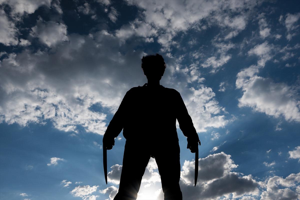 Adanalı Wolverine, pozlarıyla film sahnelerini aratmıyor