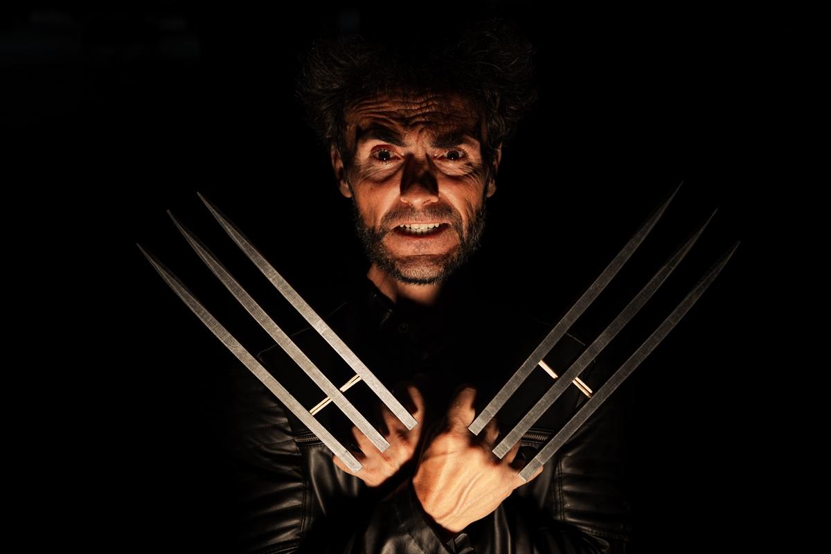 Adanalı Wolverine, pozlarıyla film sahnelerini aratmıyor