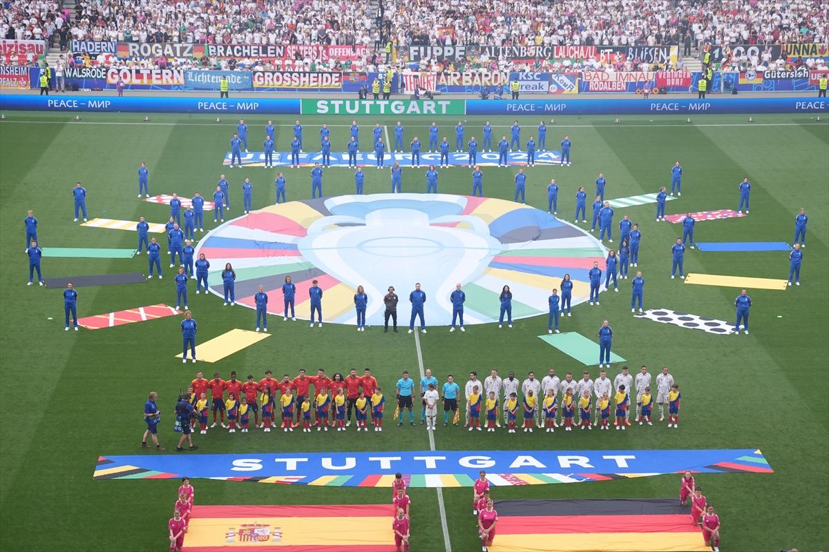 EURO 2024 Almanya - İspanya çeyrek final maçından kareler