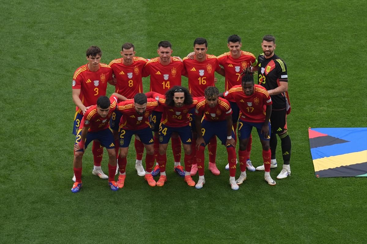 EURO 2024 Almanya - İspanya çeyrek final maçından kareler