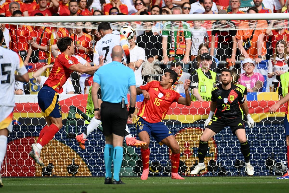EURO 2024 Almanya - İspanya çeyrek final maçından kareler