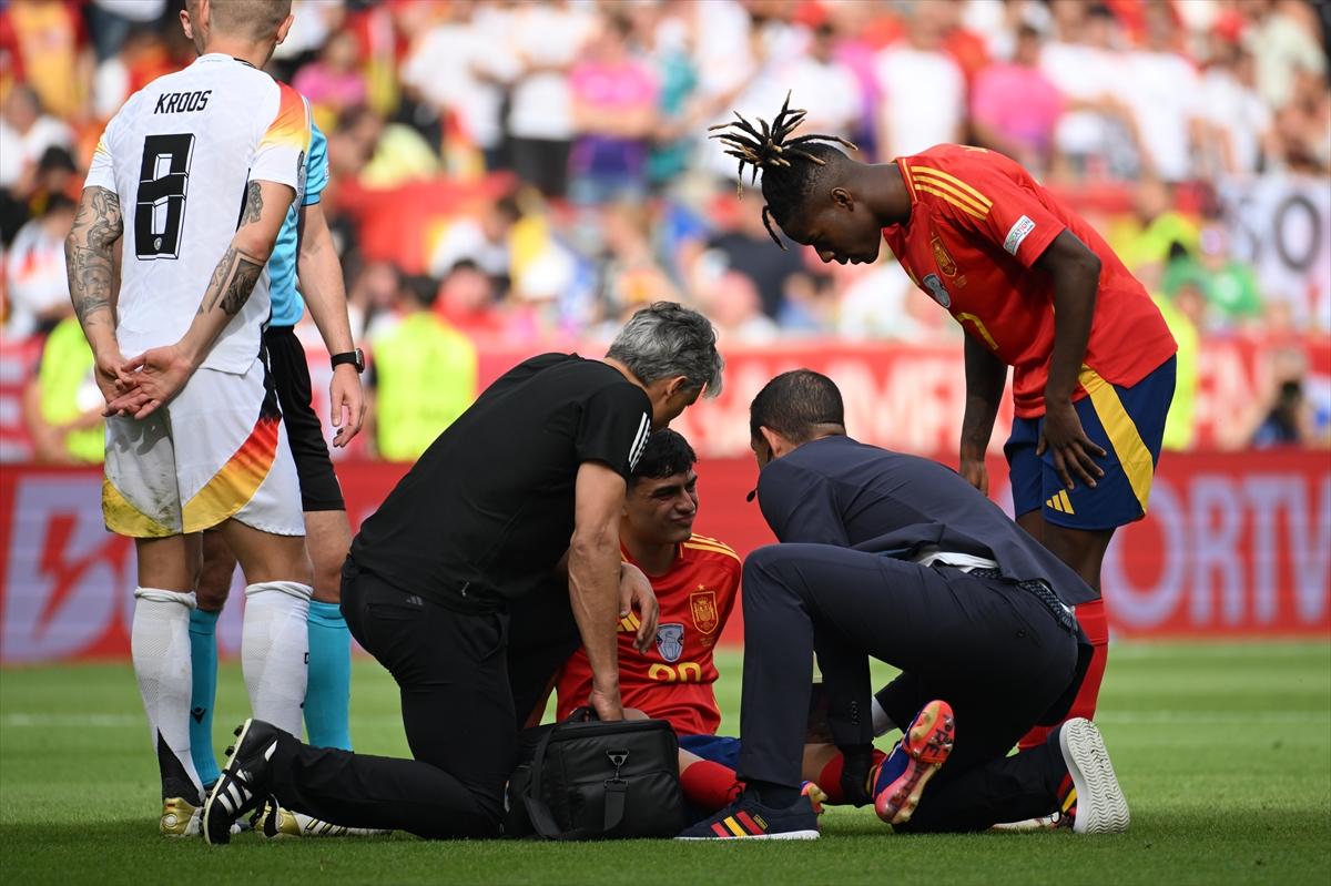 EURO 2024 Almanya - İspanya çeyrek final maçından kareler