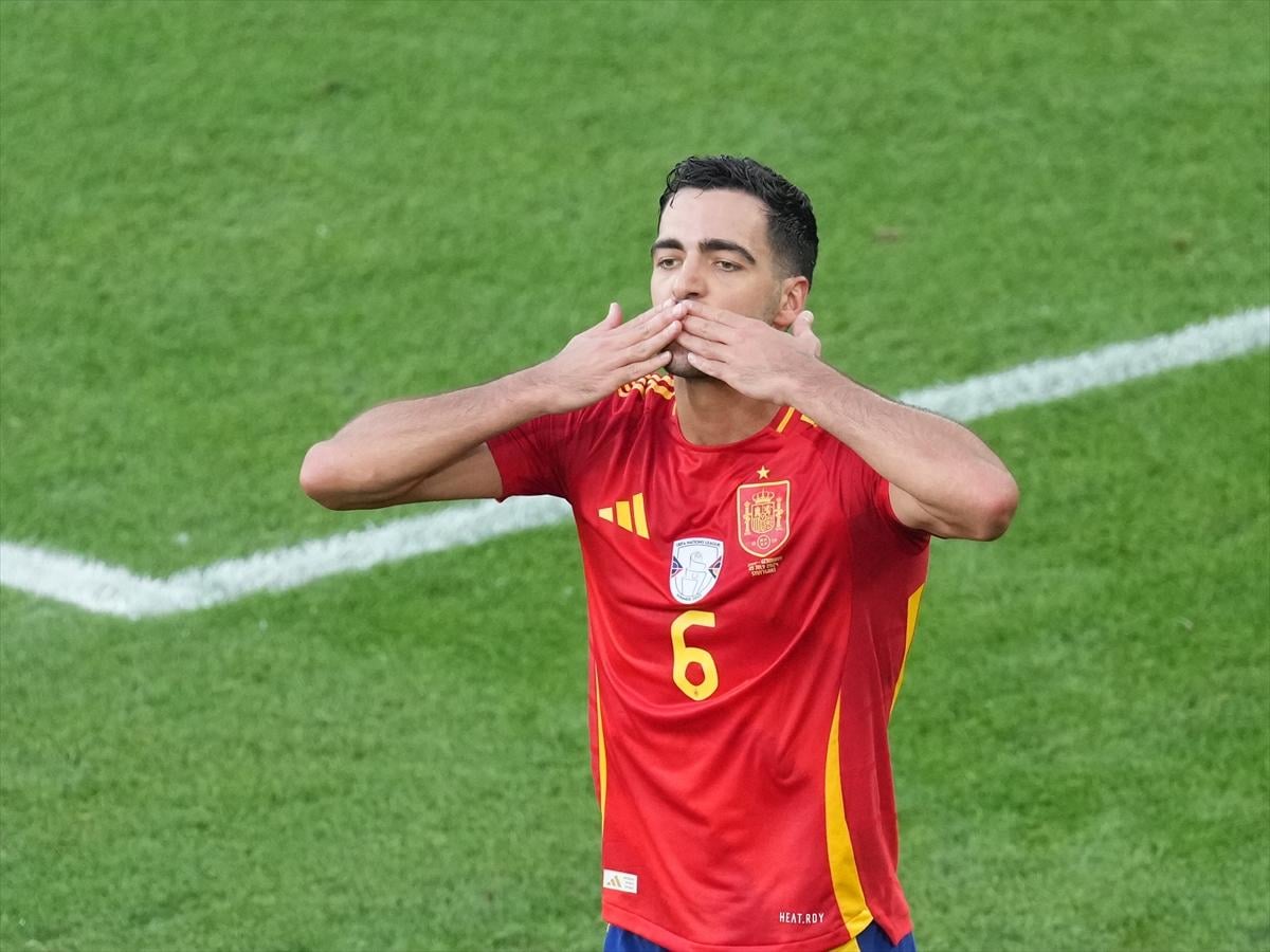 EURO 2024 Almanya - İspanya çeyrek final maçından kareler