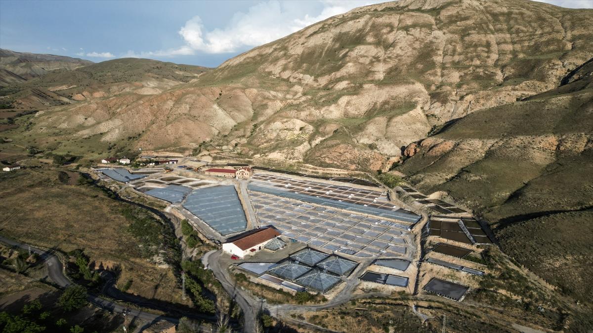 Tuz üreticilerinin hasat mesaisi