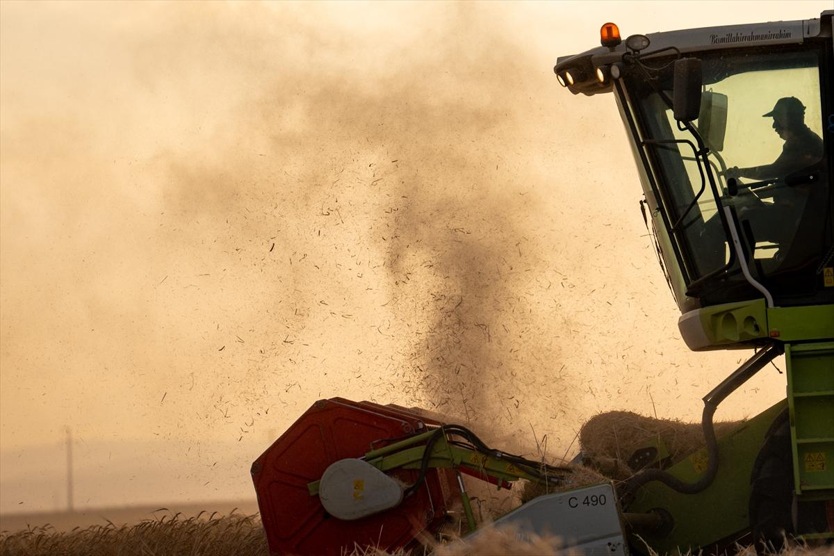 Konya'da uzay üssü gibi tarlalar