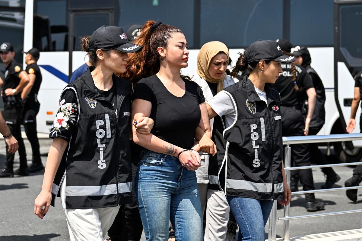 Neslim Güngen ve İnanç Güngen ile birlikte 45 şüpheli adliyede