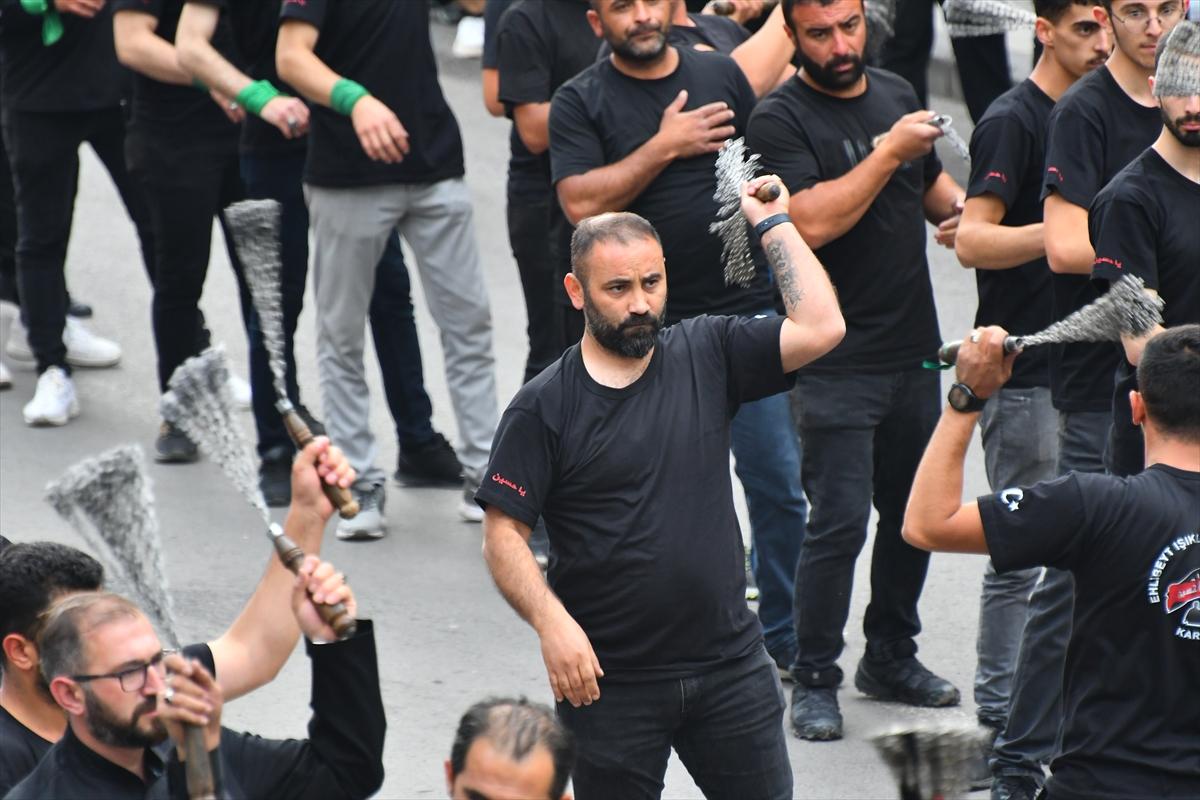 Kars, Ağrı ve Iğdır'da Kerbela şehitleri anıldı