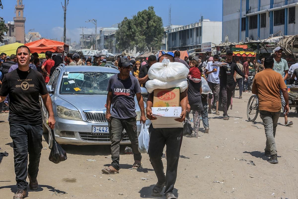 Gazze'deki tahliye çağrısının ardından Filistinliler göç etmeye devam ediyor