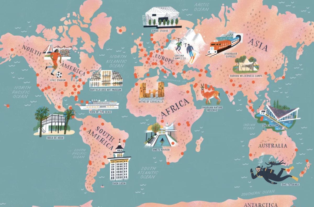 2024 yılında gezilmesi gereken harika 100 rota