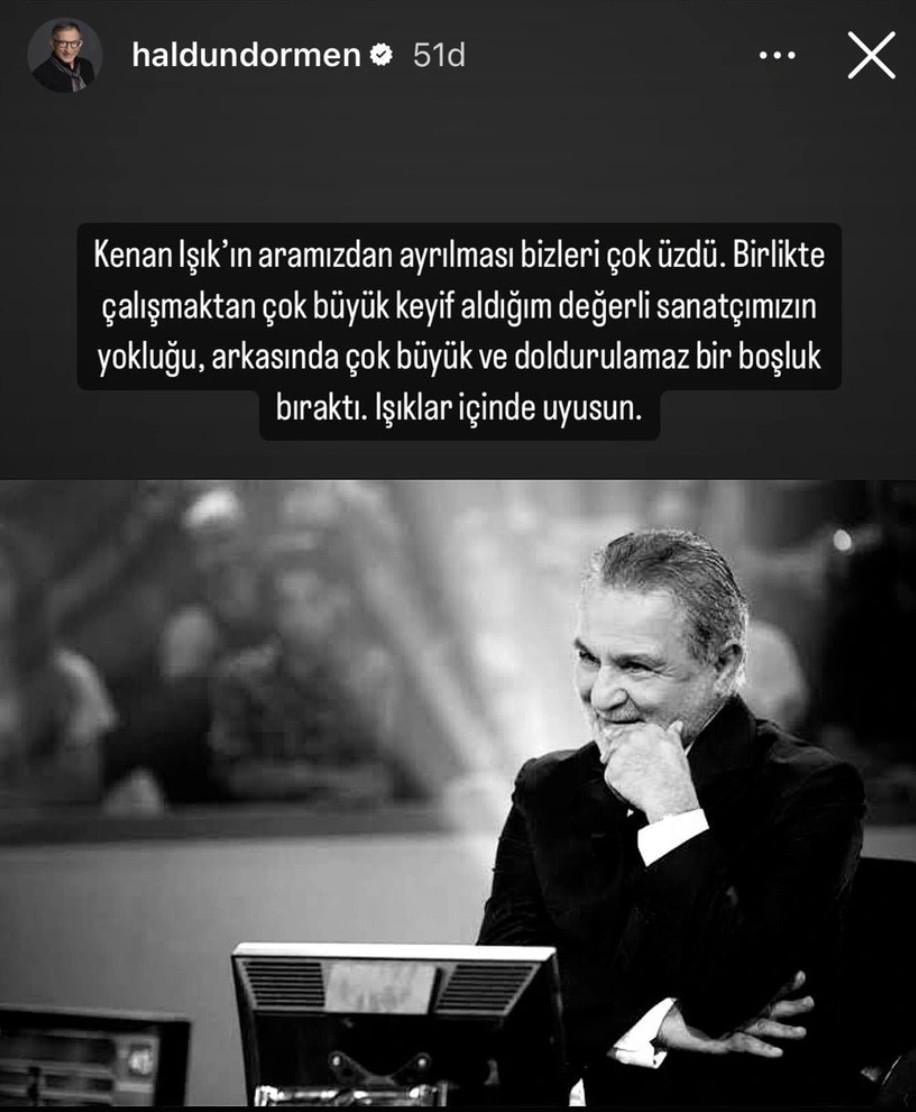 Ünlülerden Kenan Işık'a veda