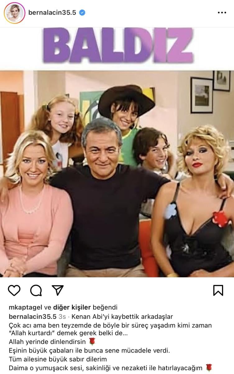 Ünlülerden Kenan Işık'a veda