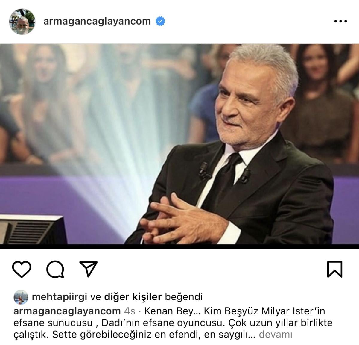 Ünlülerden Kenan Işık'a veda