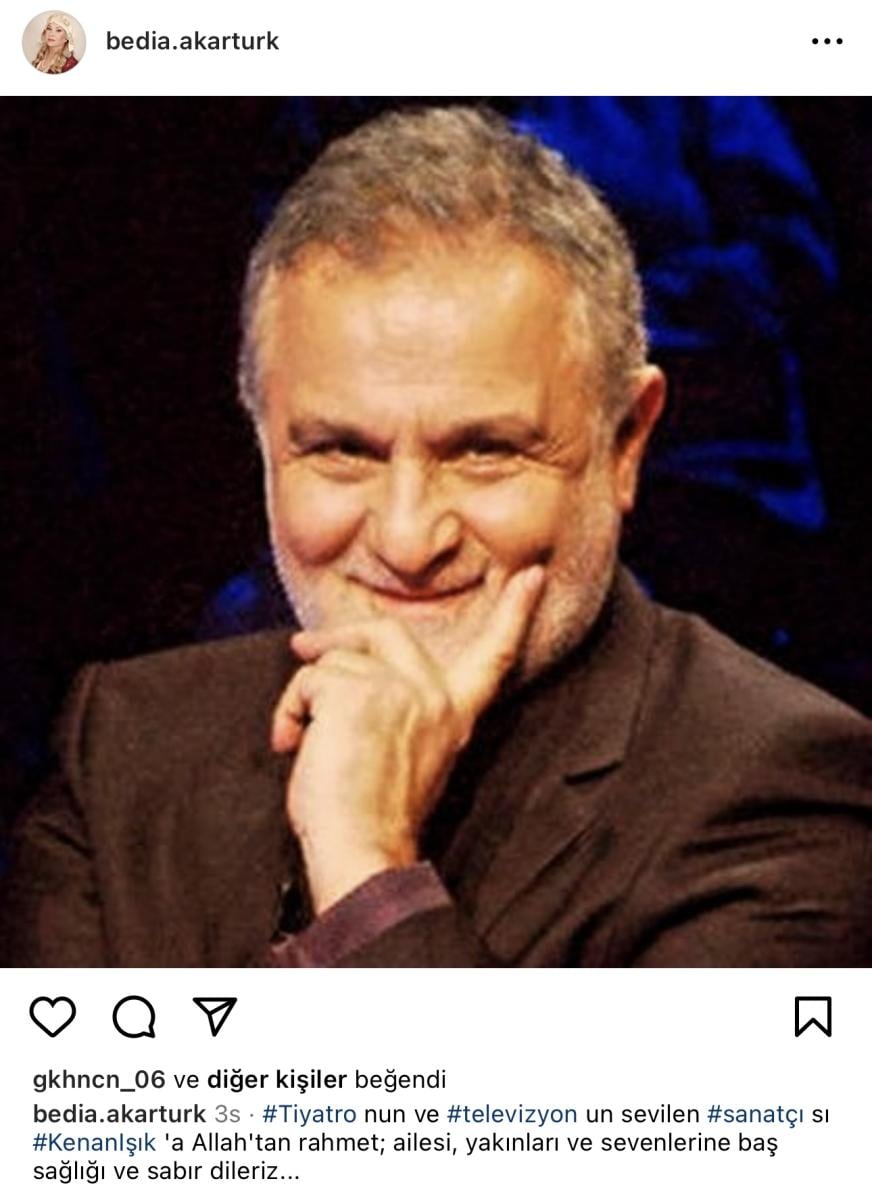 Ünlülerden Kenan Işık'a veda