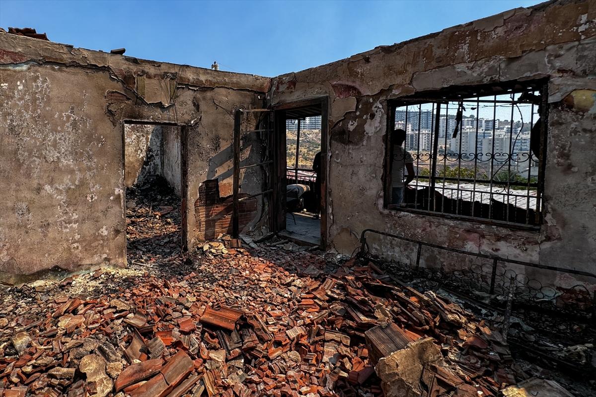 İzmir'de ev ve iş yerleri yanan vatandaşlar yangın anını anlattı