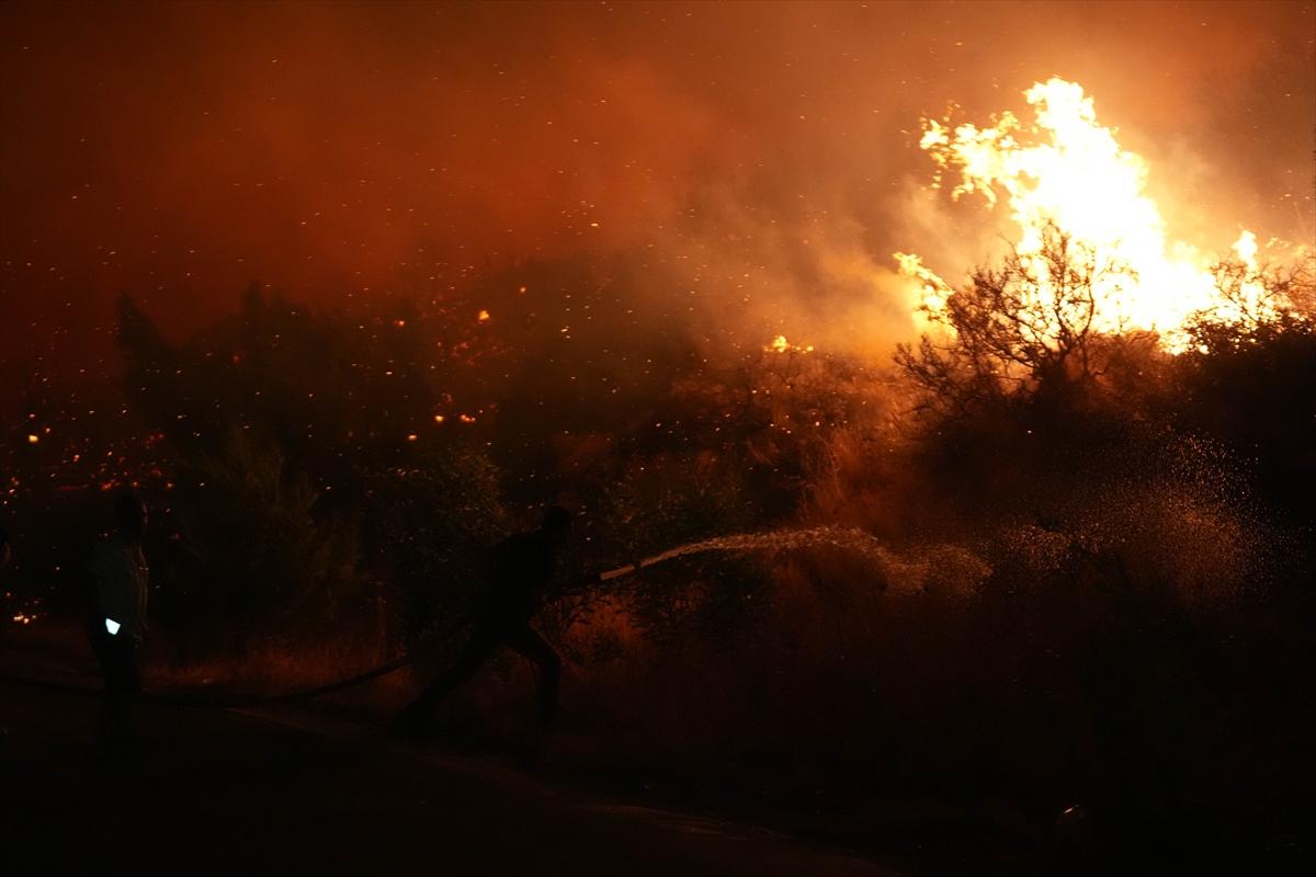İzmir, Urla'da çıkan yangın kontrol altına alındı
