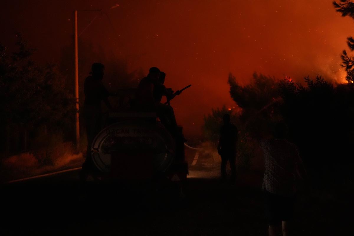 İzmir, Urla'da çıkan yangın kontrol altına alındı