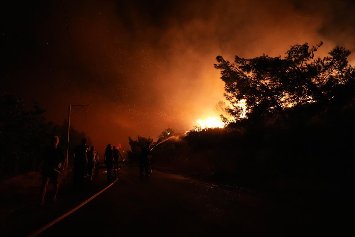 İzmir, Urla'da çıkan yangın kontrol altına alındı