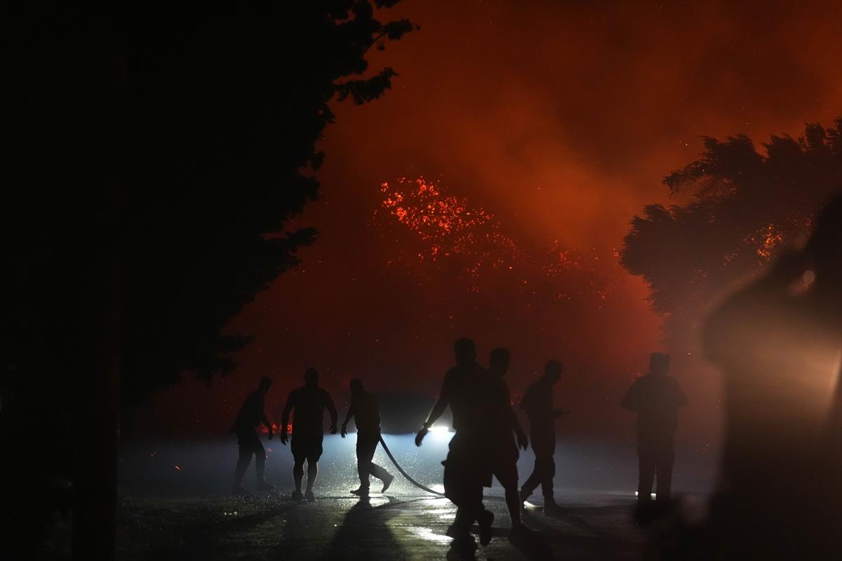 İzmir, Urla'da çıkan yangın kontrol altına alındı