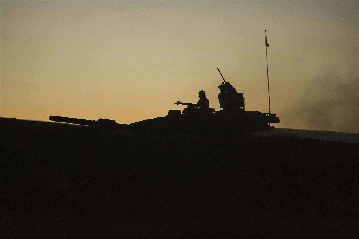 Türk tankçısının eğitiminden nefes kesen kareler