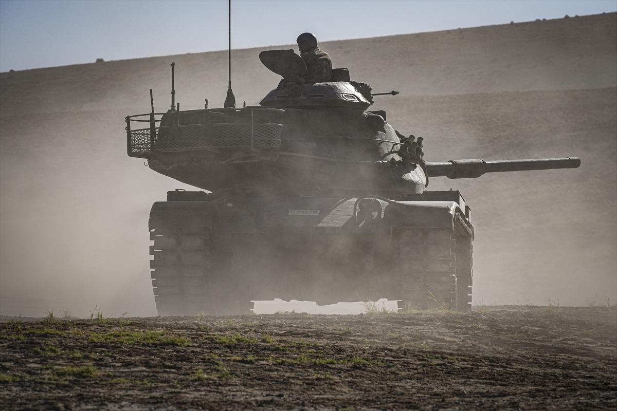 Türk tankçısının eğitiminden nefes kesen kareler