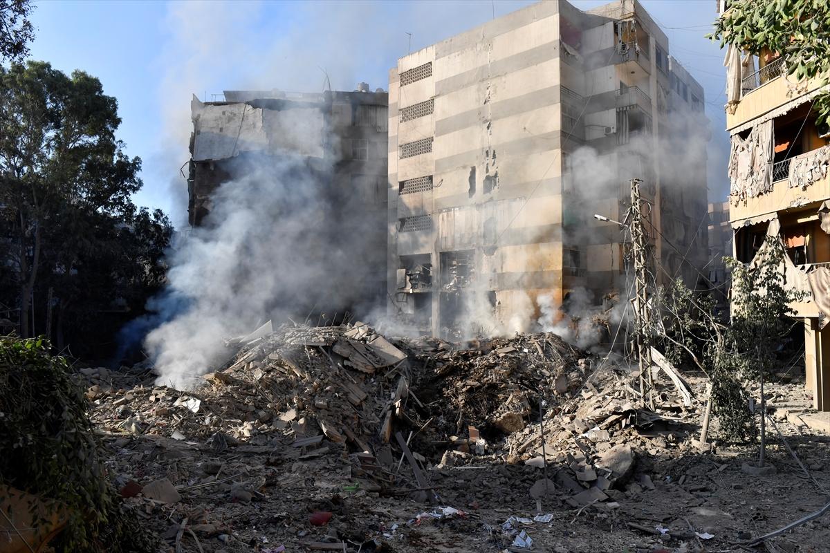 İsrail'in Dahiye'ye yönelik saldırıları