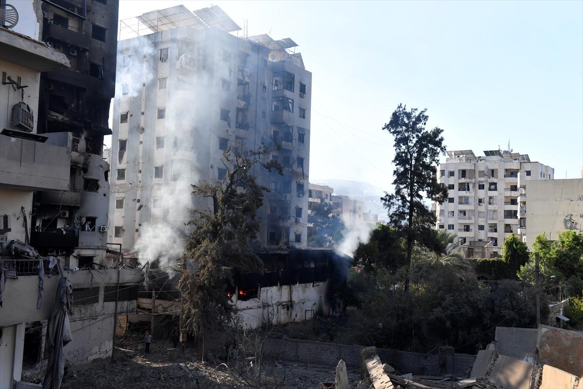 İsrail'in Dahiye'ye yönelik saldırıları