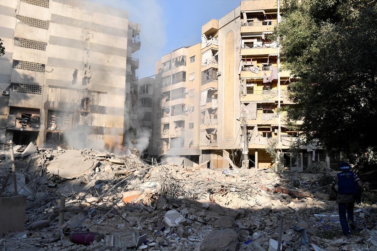 İsrail'in Dahiye'ye yönelik saldırıları