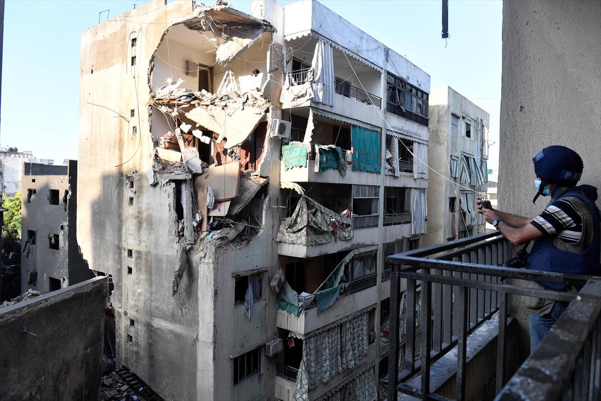 İsrail'in Dahiye'ye yönelik saldırıları