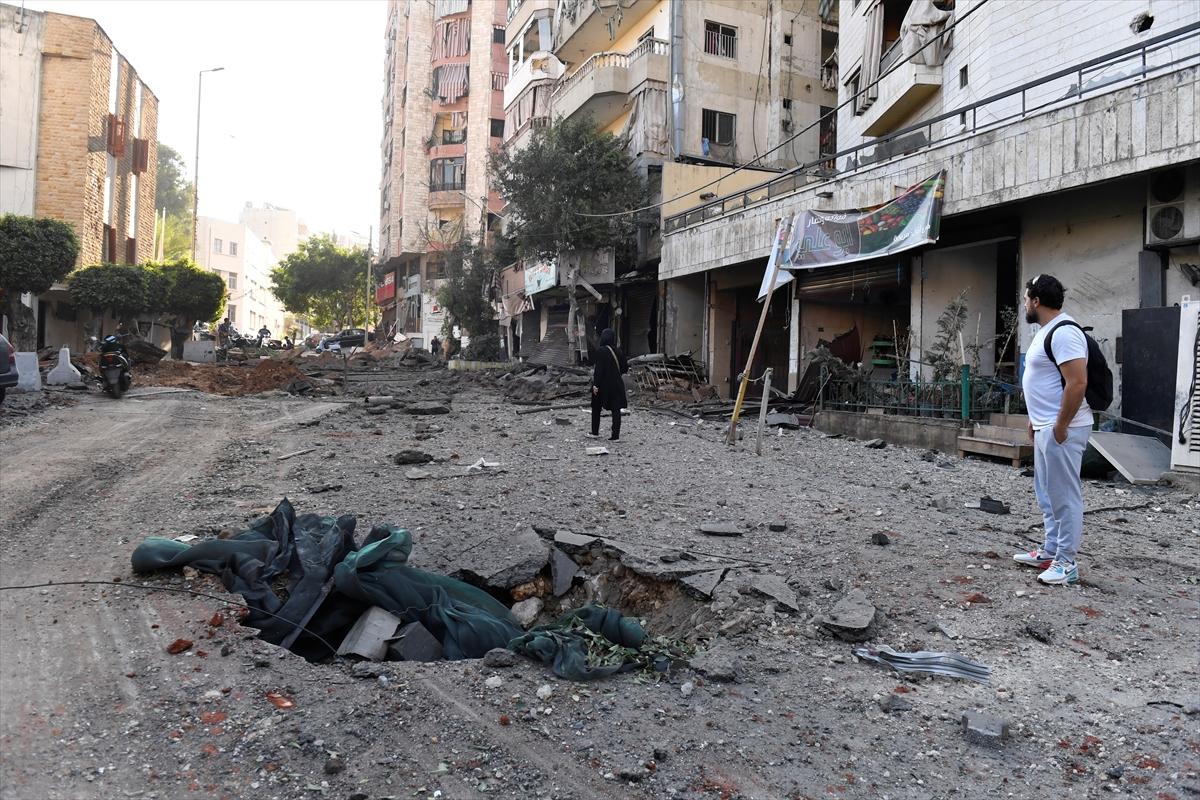 İsrail'in Dahiye'ye yönelik saldırıları